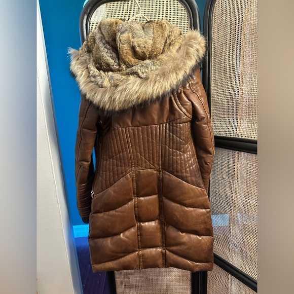 Rudsak Sia coat in brown, size XS - Picture 4 of 5
